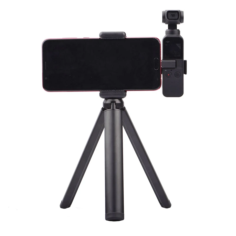 FFYY-для Osmo карманная селфи палка+ держатель для телефона+ Штатив для Dji Osmo Карманный ручной карданный держатель аксессуары для камеры