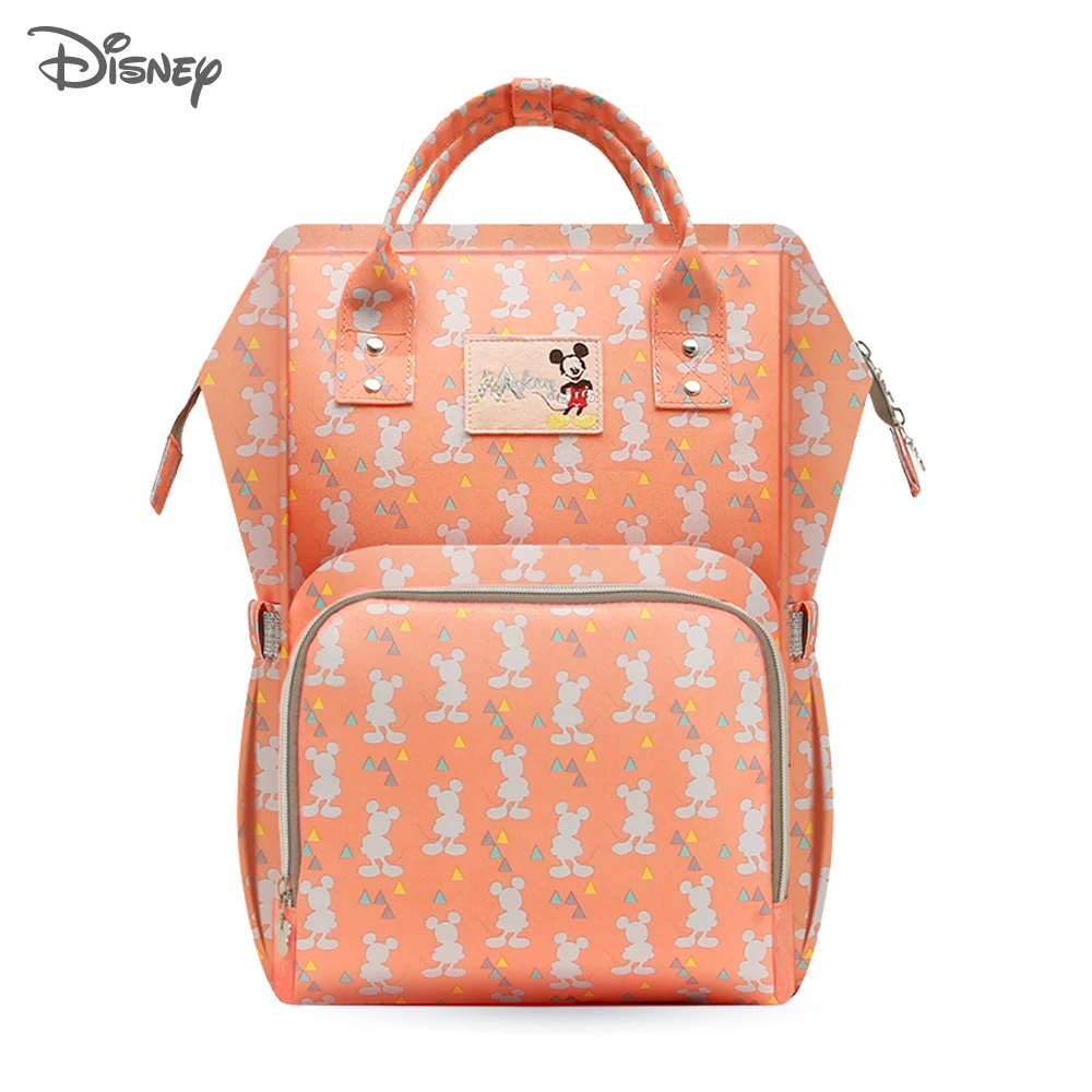 Color Mickey Сумка для подгузников для мам disney, сумка для подгузников для мам, рюкзак для путешествий, Большая вместительная Детская сумка, сумка для подгузников, сумка для подгузников, сумки для ухода за ребенком - Цвет: Color Mickey