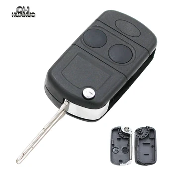 

2 Button Modified Folding Remote Key Shell For Land Rover Defender Discovery Freelander Rover 100 200 25 400 45 MG TF ZR ZS