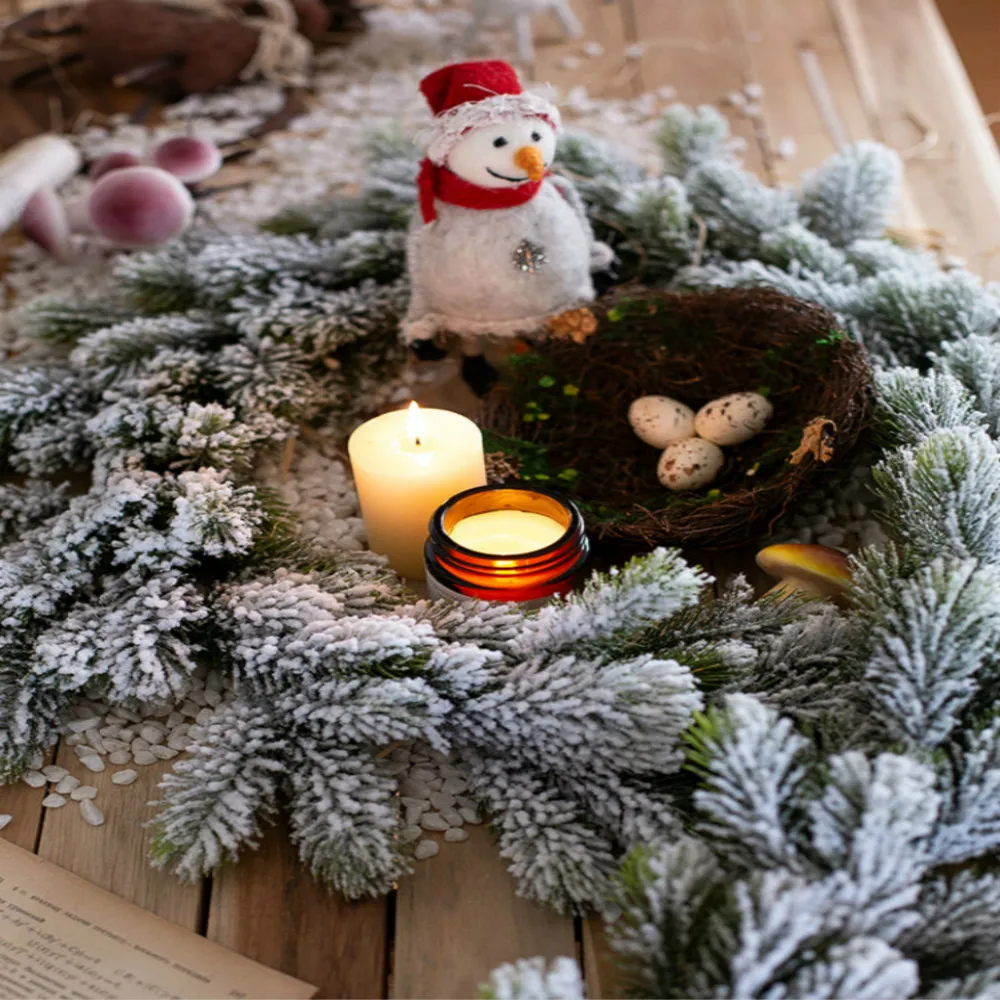 

180cm desktop decoration Christmas cedar with vine artificial wreath plant floral simulation pine needle holiday props rattan