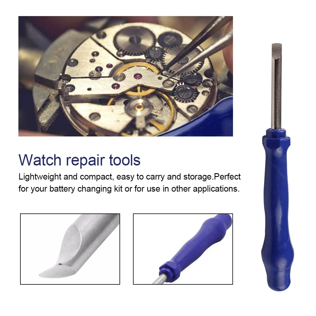 

Watch Repair Watchmaker Tool Remover Watch Battery Opener Tools Pry Knife