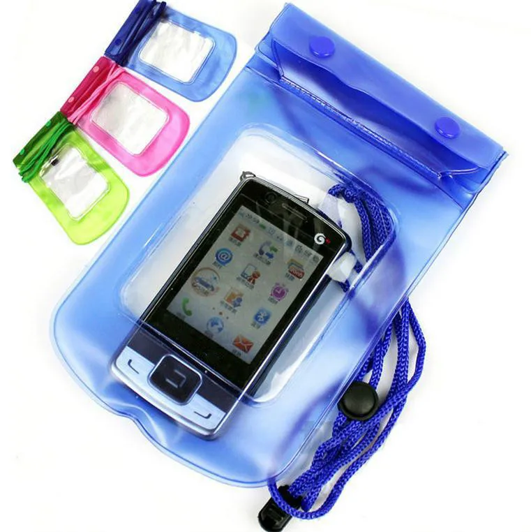 

New Clear Waterproof Pouch Bag Dry Case Cover For All Cell Phone Camera Lightweight compact