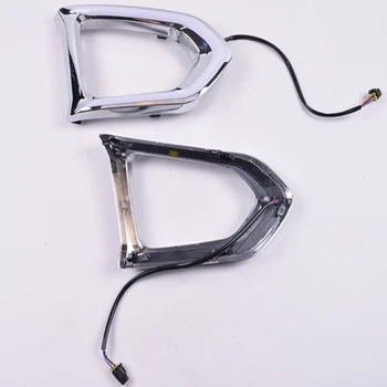 

For Nissan Patrol Y62 2016 2017 2018 2019 12V Car LED Daytime Running Light 3Colors DRL Fog Lamp Cover