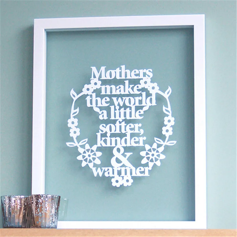 

Eastshape Letter Dies Word Frame Metal Cutting Dies for Scrapbooking New 2019 Craft Die Cut Card Making Embossing Stencil