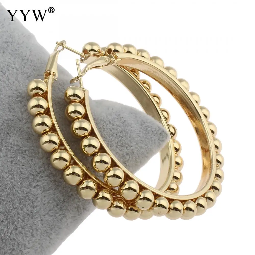 

Zinc Alloy Hoop Earring For Women Girls Stainless Steel Post Pin Gold Color Circle Earring Brinco Statement Fashion Jewelry