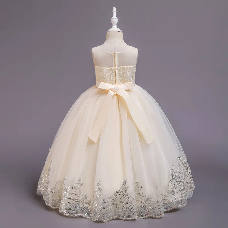 e vestido de casamento roupas da menina