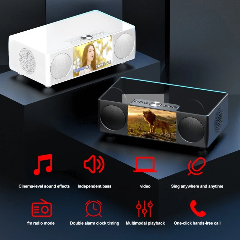 SOAIY S99 bluetooth колонка Hi Fi Беспроводная стереозвук аудио сабвуфер лучший динамик 8000
