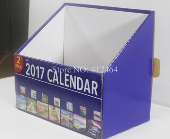 

Light foldable full color printed corrugated cardboard display color box ( DX-095)