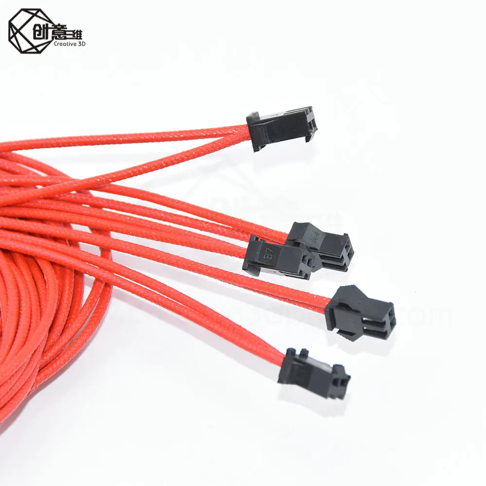 3D принтер Makerb/Reprap/Мендель нагревательная трубка Reprap 1 м 24 в 40 Вт простая замена HotEnd J головка 6*20 мм для Ender5