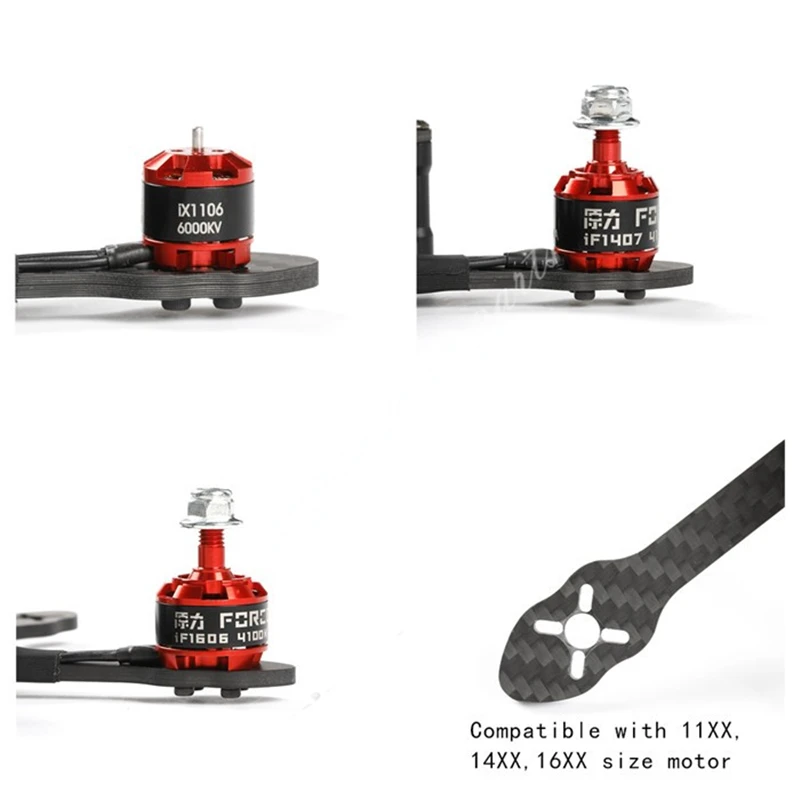 DIY RaceOne R1 XF3 135 мм X5 220 FPV рама для фристайла комплект с 3 съемными рукоятками RC Drone