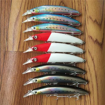 

Tsurinoya 9pcs dw48 11cm Minnow Fishing Baits Hard Baits With Treble Hook Wobblers Pesca Carp Artificial SwimBait Fishing Tackle