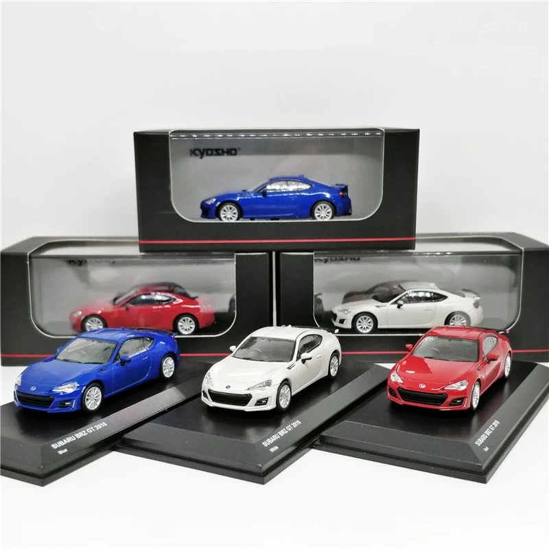 1: 64 Kyosho Subaru BRZ GT литая модель автомобиля