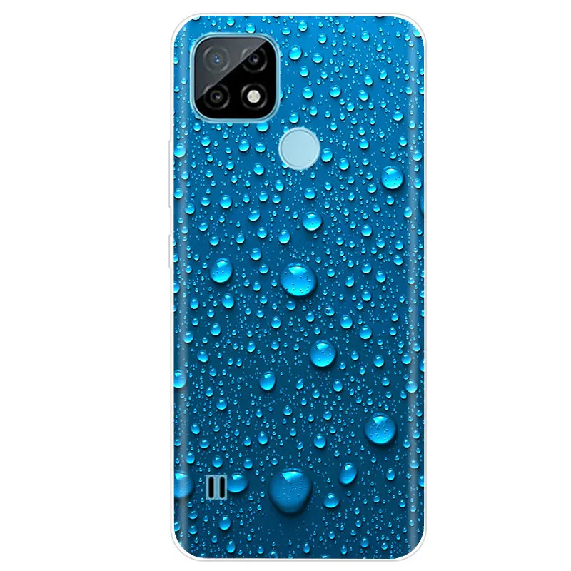 For Realme C21 Case Soft Tpu Silicone Case For OPPO RealmeC21 C 21 Phone Cover Fundas RMX3201 Bumper Case For Realme C21 Cover pouch phone