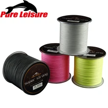 PureLeisure 500 м 4 подставки Tresse Carpe 0,12-0,9 мм PE плетеная леска 500 м мультифиламенто treszado 500 м рыболовные снасти