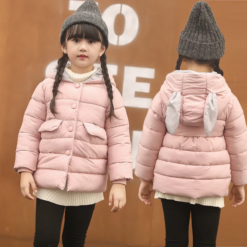 winter children's clothing baby girls cotton clothes children's down jacket warm jacket suitable for cold winter