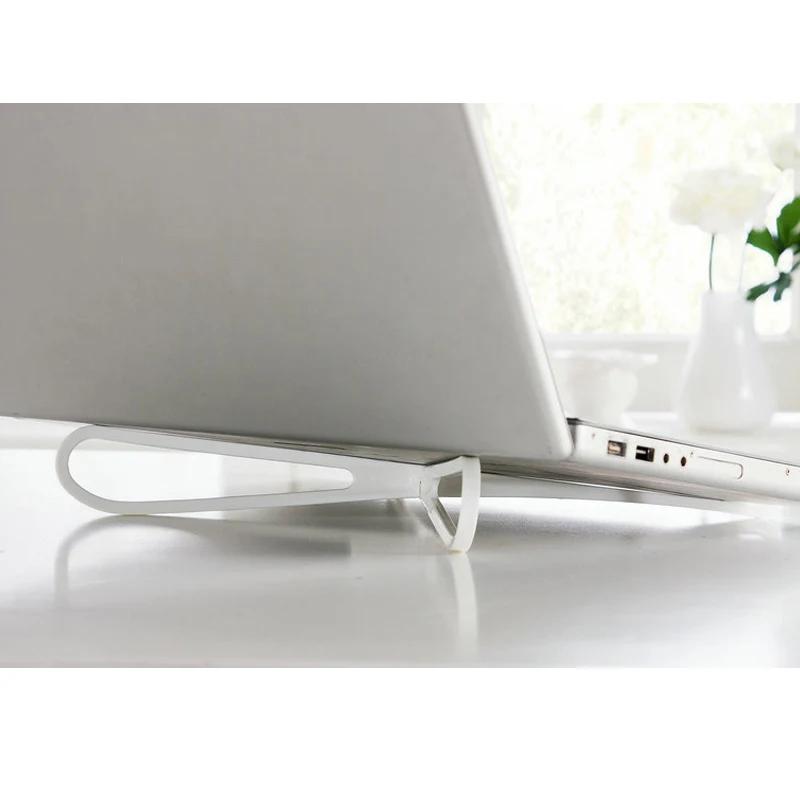 Portable Laptop Cooling Bracket Notebook Adjustable Cross Cooler Pad Stand for Work Travel LFX-ING | Компьютеры и офис