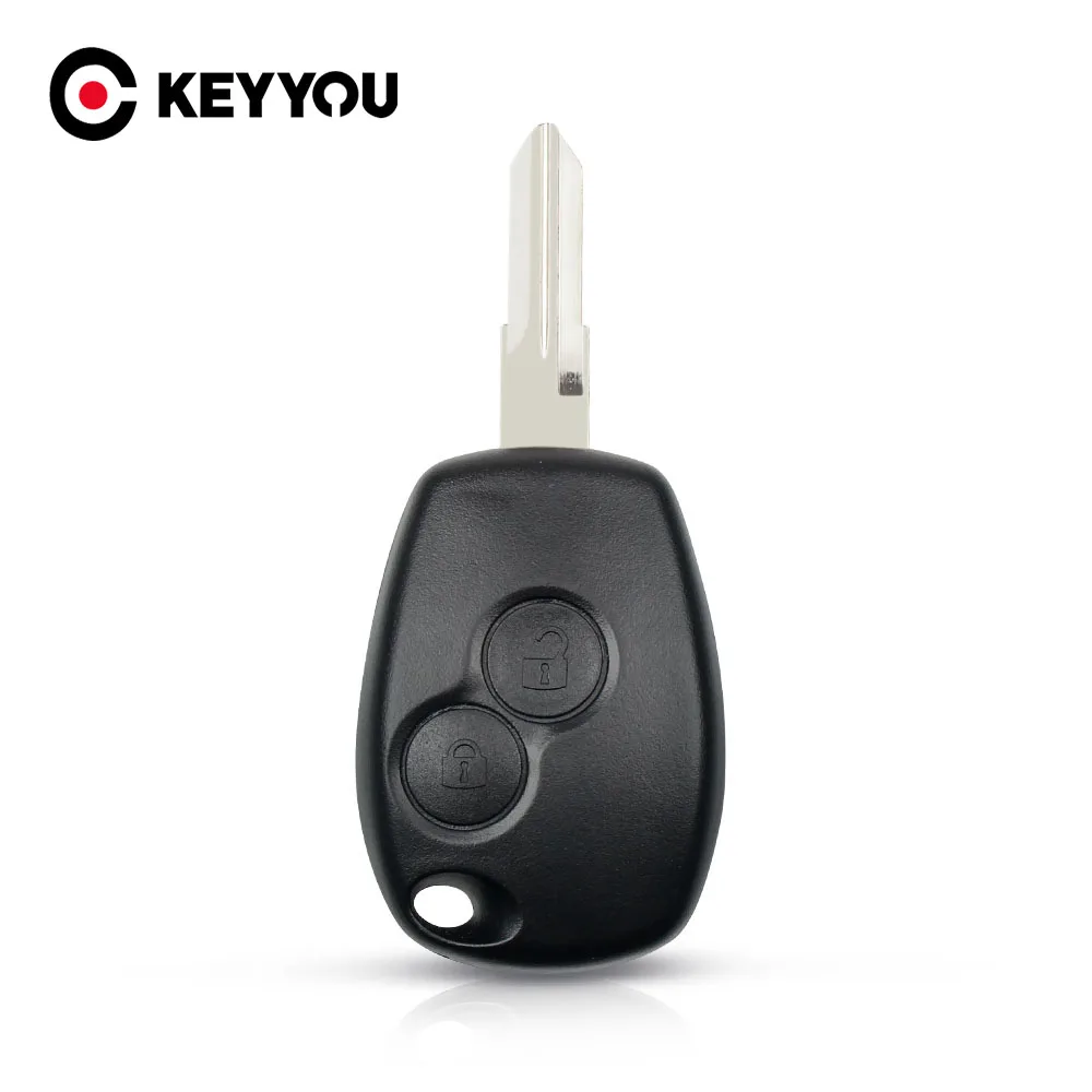 2 кнопочный пульт дистанционного управления KEYYOU 10 шт./лот чехол брелок для Renault Megan