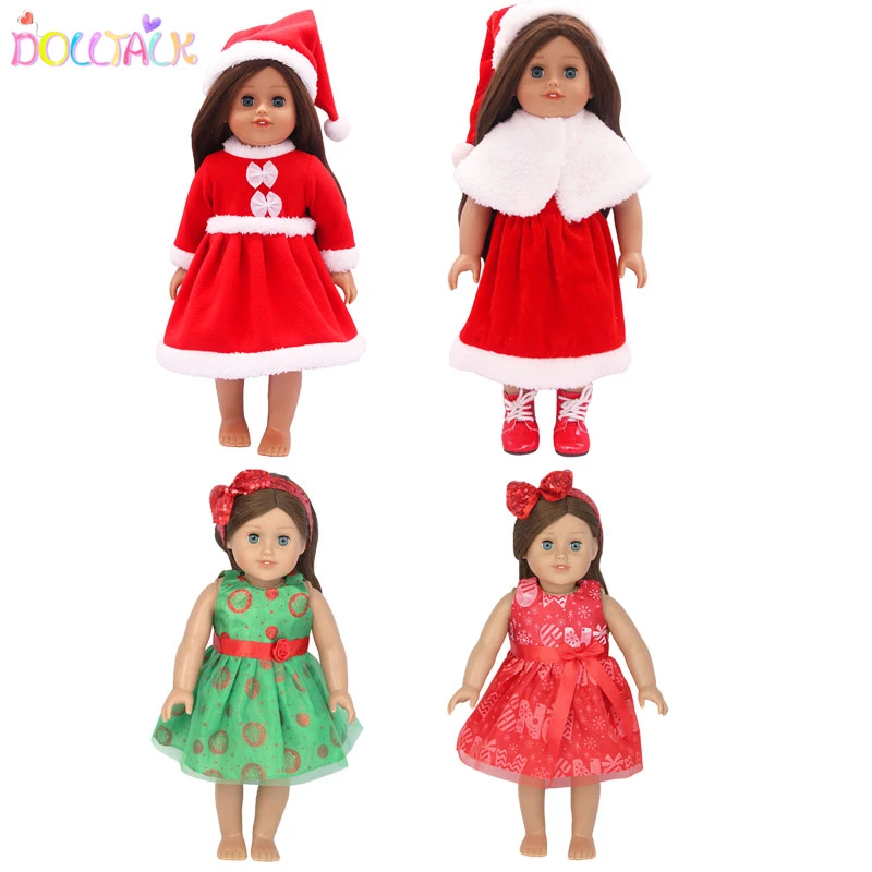 christmas doll clothes
