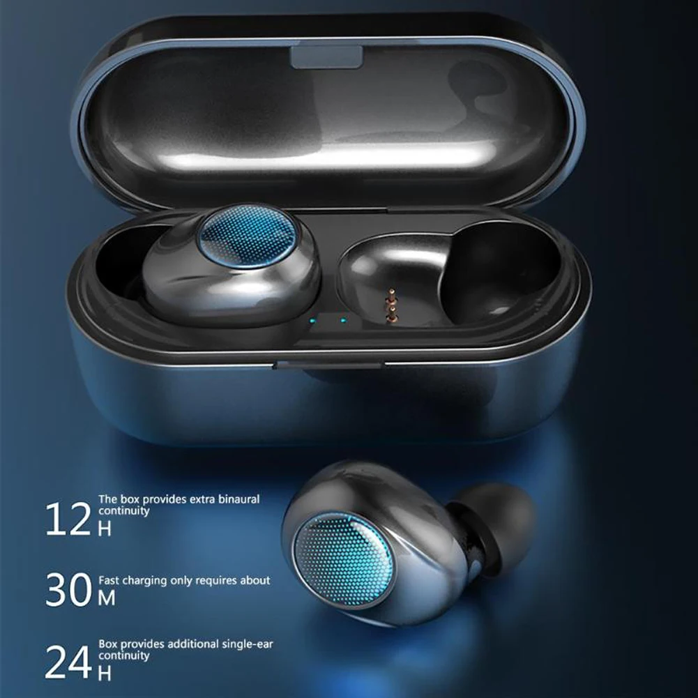 TWS беспроводные Bluetooth наушники сенсорные HiFi 4D стерео наушники-вкладыши с микрофоном
