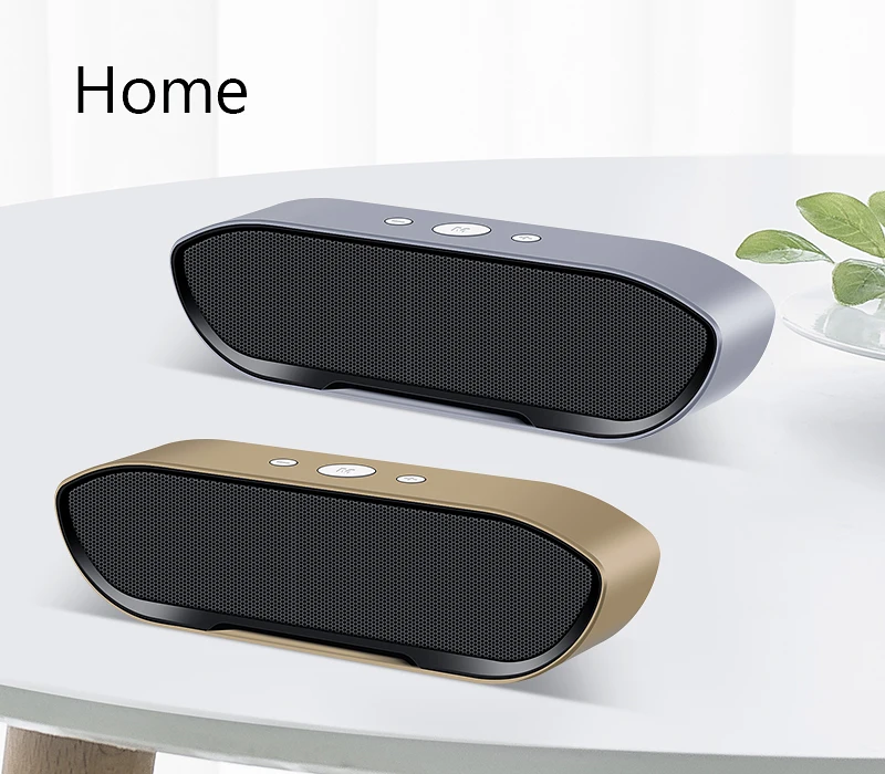 Портативный беспроводной Bluetooth динамик стерео большой мощности MP3 музыкальный микрофон сабвуфер динамик s для iPhone компьютер бас динамик Altavoz