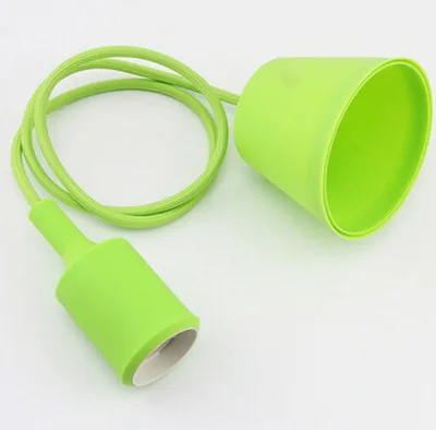

Manufacturers Direct Selling Color Silica Gel Lamp Holder New Style E27 Lamp Holder E27 Hanging Lamp Head