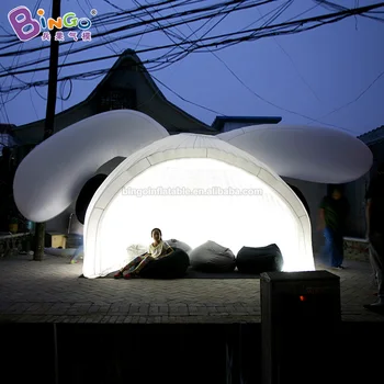 

Exquisite 6x3x2.8 meters inflatable rabbit tent with lighting for sale / cartoon rabbit balloon tent for outdoor