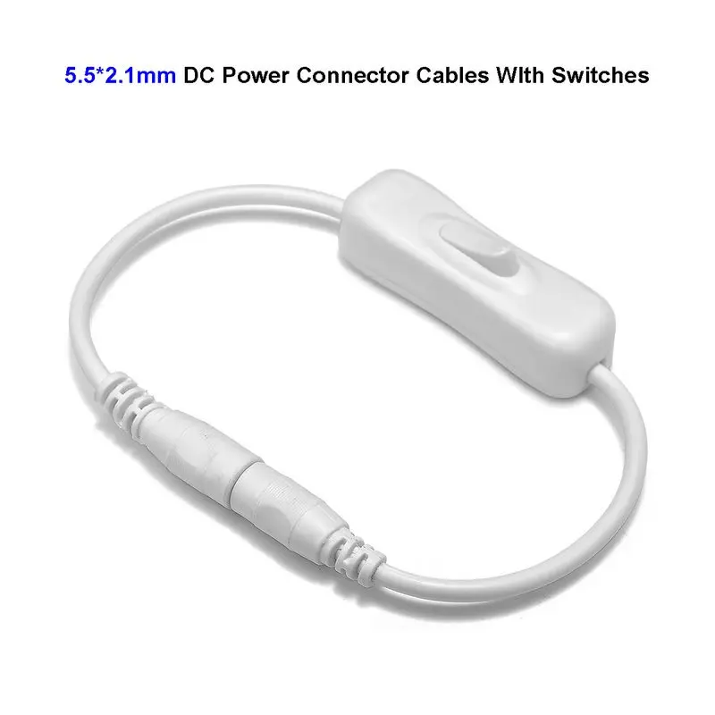 Кабель питания со встроенным переключателем освесветильник 5 мм x 2 1 12 В