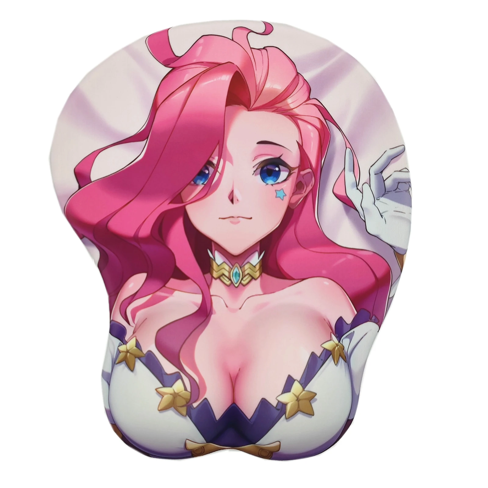 EVA Asuka Langley Soryu 3D Breast Chest Bust Mouse pad Wrist Rest Anime Play Mat 