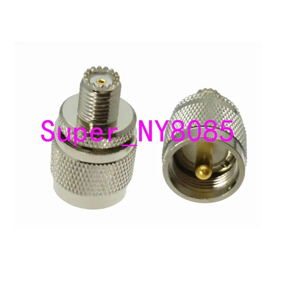 1pce UHF штекер PL259 PL-259 мини UHF miniUHF Женский Разъем RF адаптер