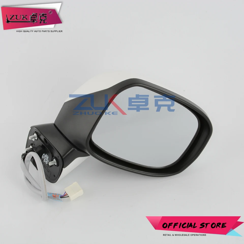 ZUK левый и правый Внешний Зеркало заднего вида в сборе для HONDA CIVIC FB2 FB3 FB4 FB6 2012 2013 5-шпильки с светодиодный Поворотная сигнальная лампа