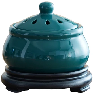 

Incense Electric Burner Home Smell Porcelain Diffuser Tower Ceramic Smoke Backflow Incense Burner Room Vaporizer 2019 GG50xl