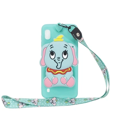 Чехол Etui samsung A10 A20 A20E A30 A40 A50 A60 A70 A80 A6 A7 A9 мягкий силиконовый панда Мягкий чехол для телефона чехол-книжка Coque - Цвет: G