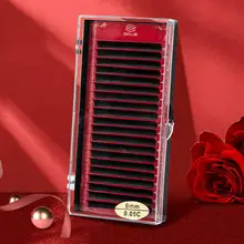 Zwellbe 20 рядов из искусственной норки Индивидуальные ресницы Maquiagem Cilios для профессионалов мягкая норка JBCD 8-15 мм наращивание ресниц