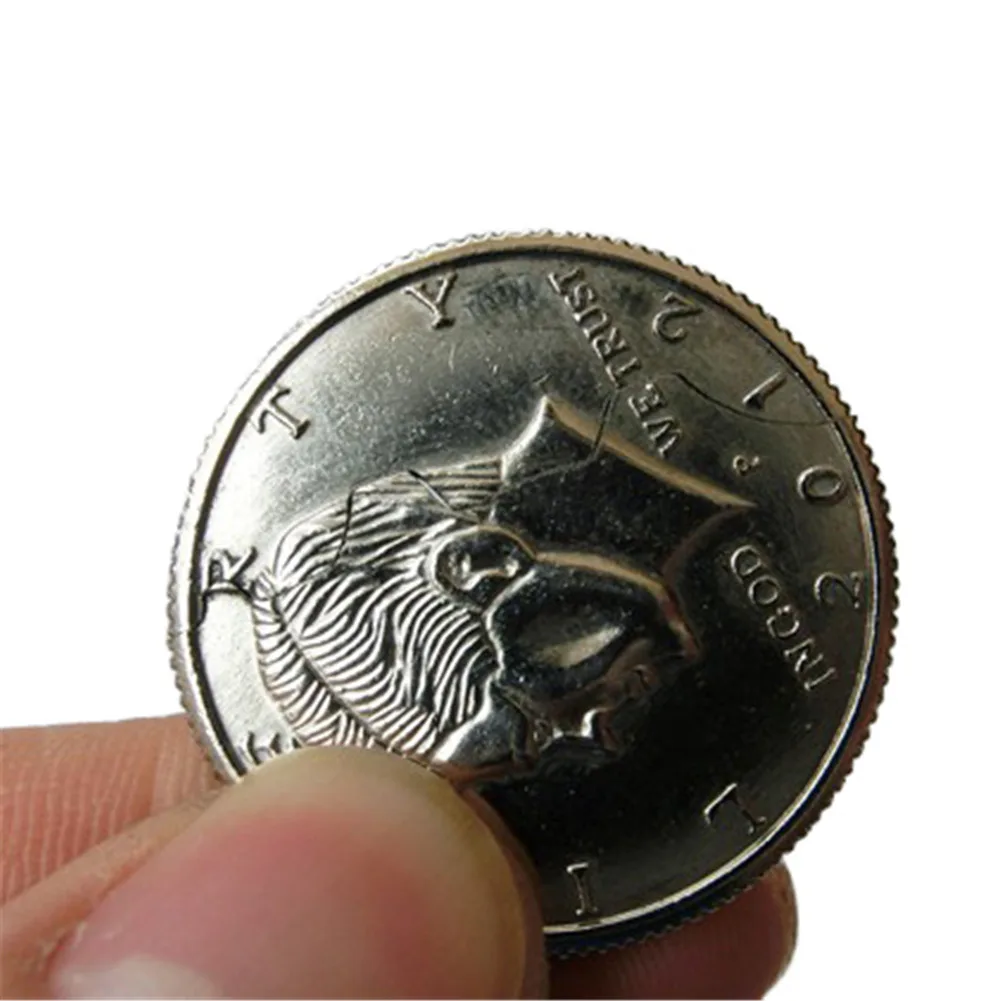 Magic Coins & Paper Money Bite Restored Illusion Coin For Magic 7 H64d0f1b54e5342efa8029e2174c196707
