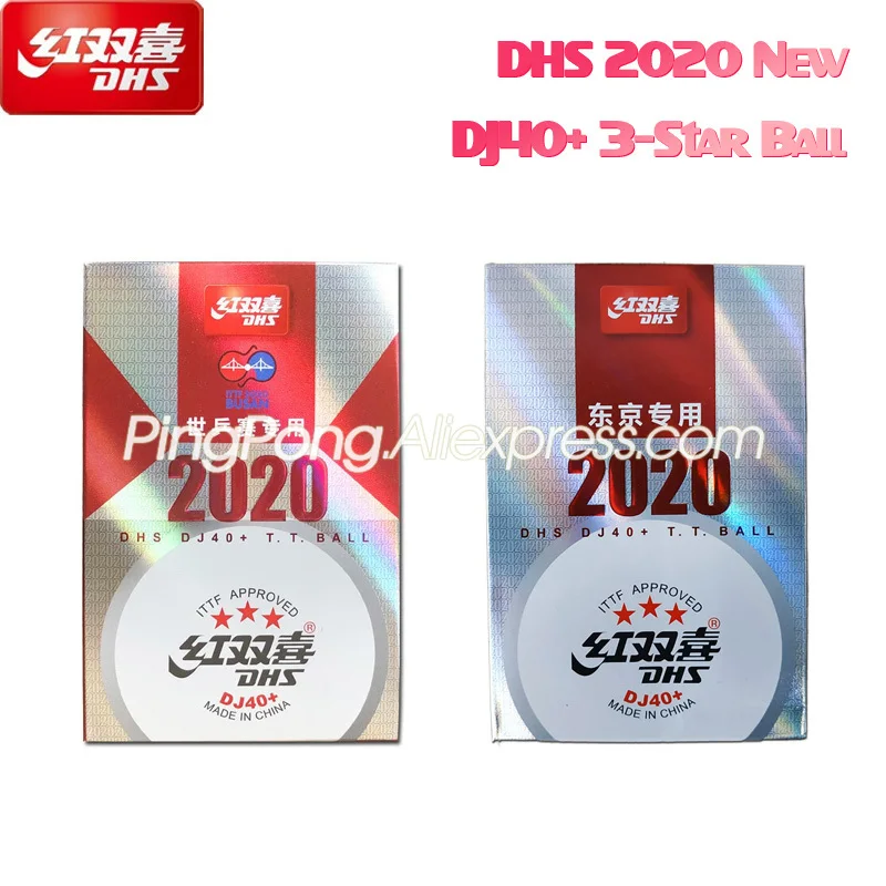 Table-Tennis-Ball Ping-Pong-Balls Olympic-Games DHS TOKYO 3-Star New for ITTF BUSAN World-Tour