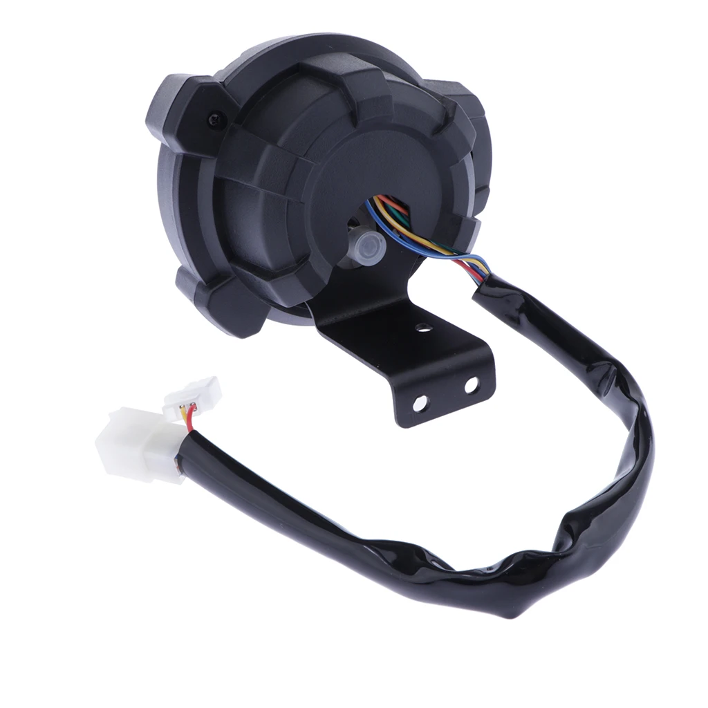 MagiDeal DC 12V Мотоцикл Тахометр светодиодный цифровой дисплей мотоцикл датчик
