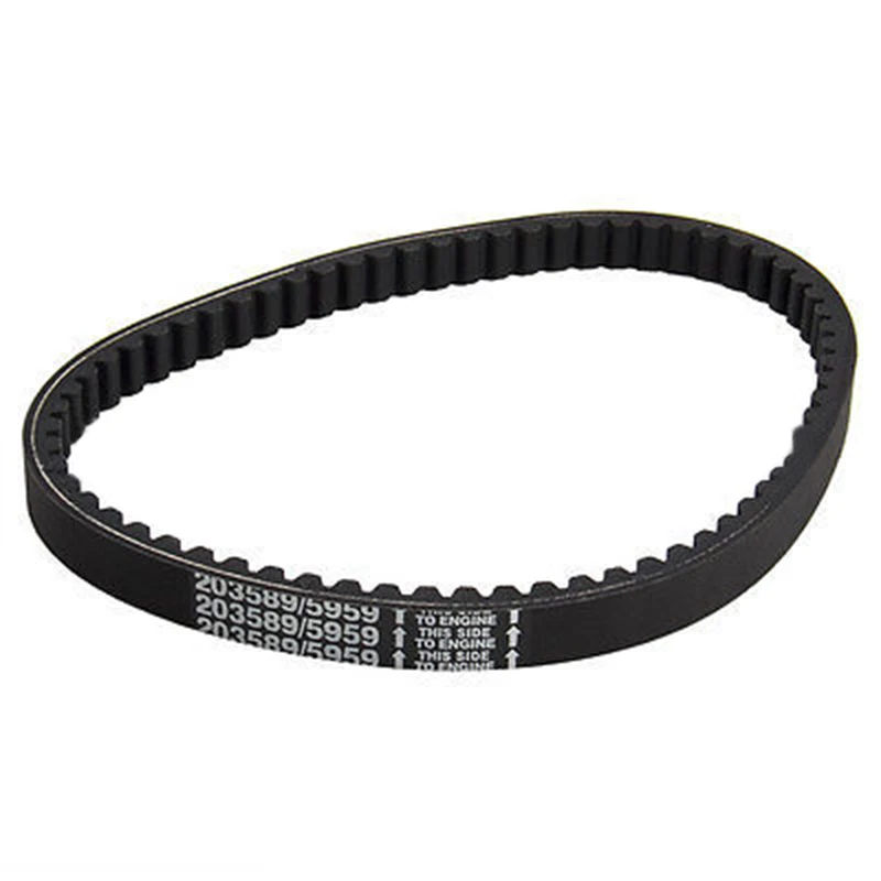 Parts Drive Belt Go Kart Outdoor Sports Black Rubber Pitch Replacement