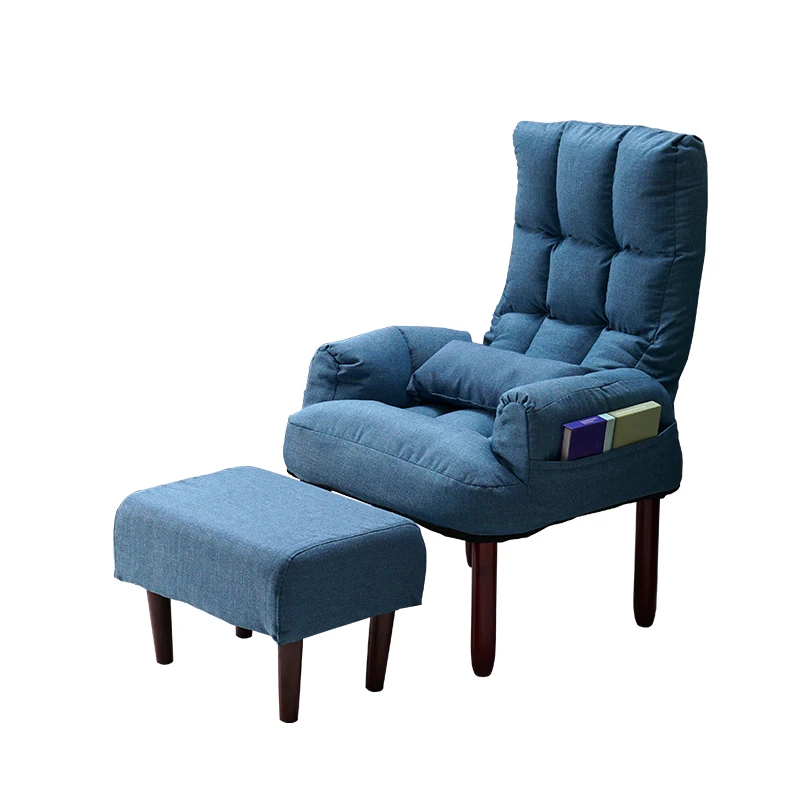 

Single Small Sofa Bedroom Female Lazy Chair Lazy Sofa Net Red Models Feeding Cute Sofa Chair Balcony Lounge Chair