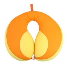 U-образная Подушка, 1 шт., детская подушка для путешествий, подушка для шеи, подголовник автомобиля, воздушная подушка для детского сиденья, подушка для шеи