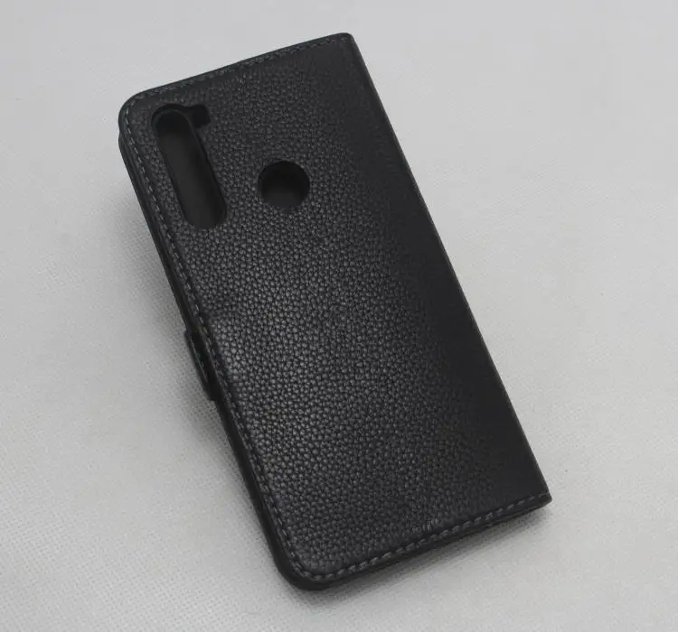 Big Discount vOMxE Genuine Leather Case For Xiaomi Redmi Note 8 Flip Cover case cover protector case back capa Original Suit For REDMI Note 8 pro