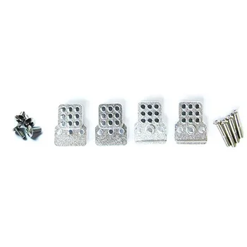 

4Pcs Alloy Shock Absorber for WPL 1:16 Henglong C-14 C-24 Red & 4Pcs RC Car Metal Shock Tower Bracket Kits Shock Sbsorbers Exten