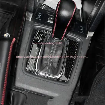 

for Subaru Forester 2016 2017 2018 Carbon Fiber Car Gear Panel Shift Frame Trim Cover Car accessories Car modification