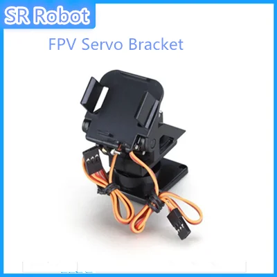 FPV Servo Кронштейн для камеры с 2 шт 9g сервоприводы Платформа Антивибрационная