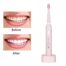 New 5 Cleaning Modes Charging Electric Toothbrush Oral Hygiene Cleaning Whitening Waterproof Sonic Vibration Electric Toothbrush