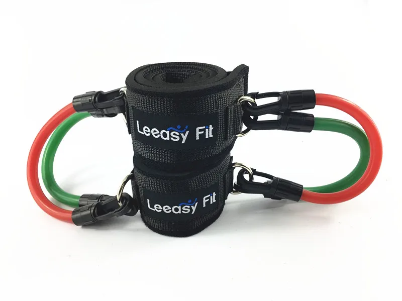 LEEASY фитнес скорость подвижность Эспандеры прочность бег тренировка резиновые ноги тренировки упражнения