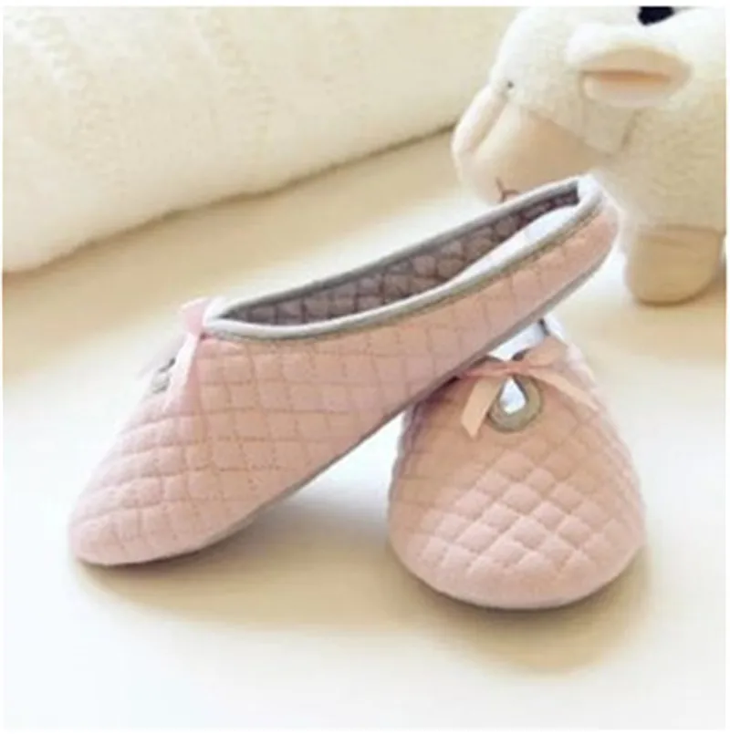 Winter Warm Man & Women Home Slippers Ballet Cotton Slippers Female Non-slip Soft Indoor Shoes Lovers Slippers