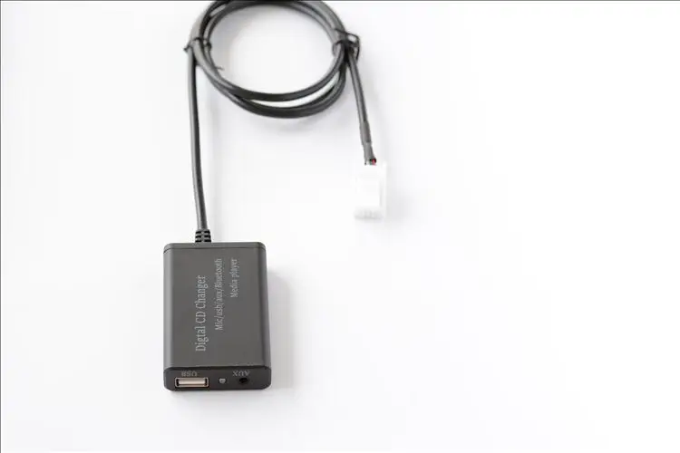 12 Pin Авто Bluetooth музыка Handsfree наборы MP3 AUX адаптер Интерфейс usb зарядка для toyota, lexus, Scion 2003-2011