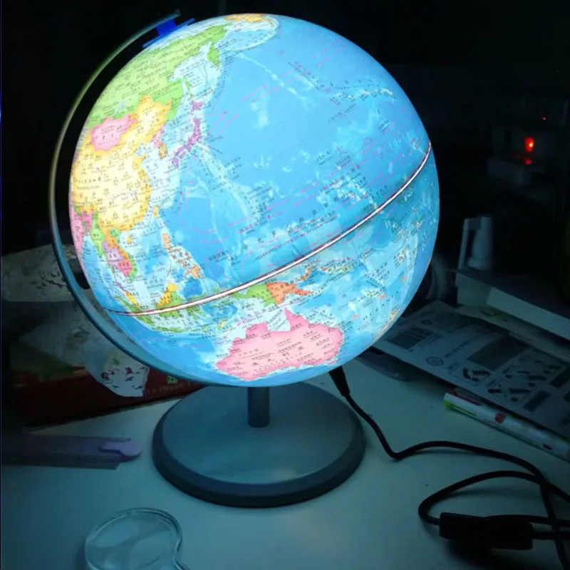 3D светодиодный Плавающий глобус ночник магнитная левитация карта мира Дети Рождественский подарок офис фойе книжный шкаф Tellurion Декор лампа