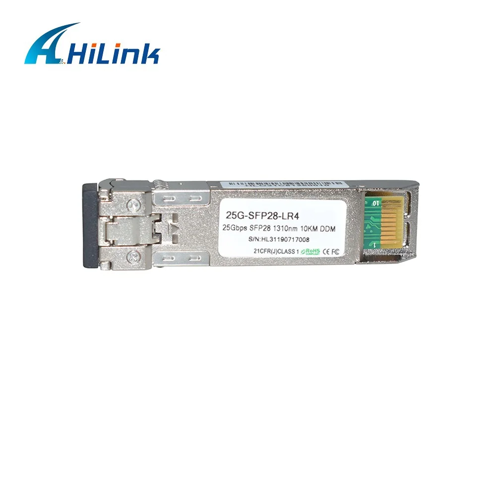 HL-25G-SFP28-LR4: 25 г SFP28 1310nm 10 км LR4 DOM/DDM