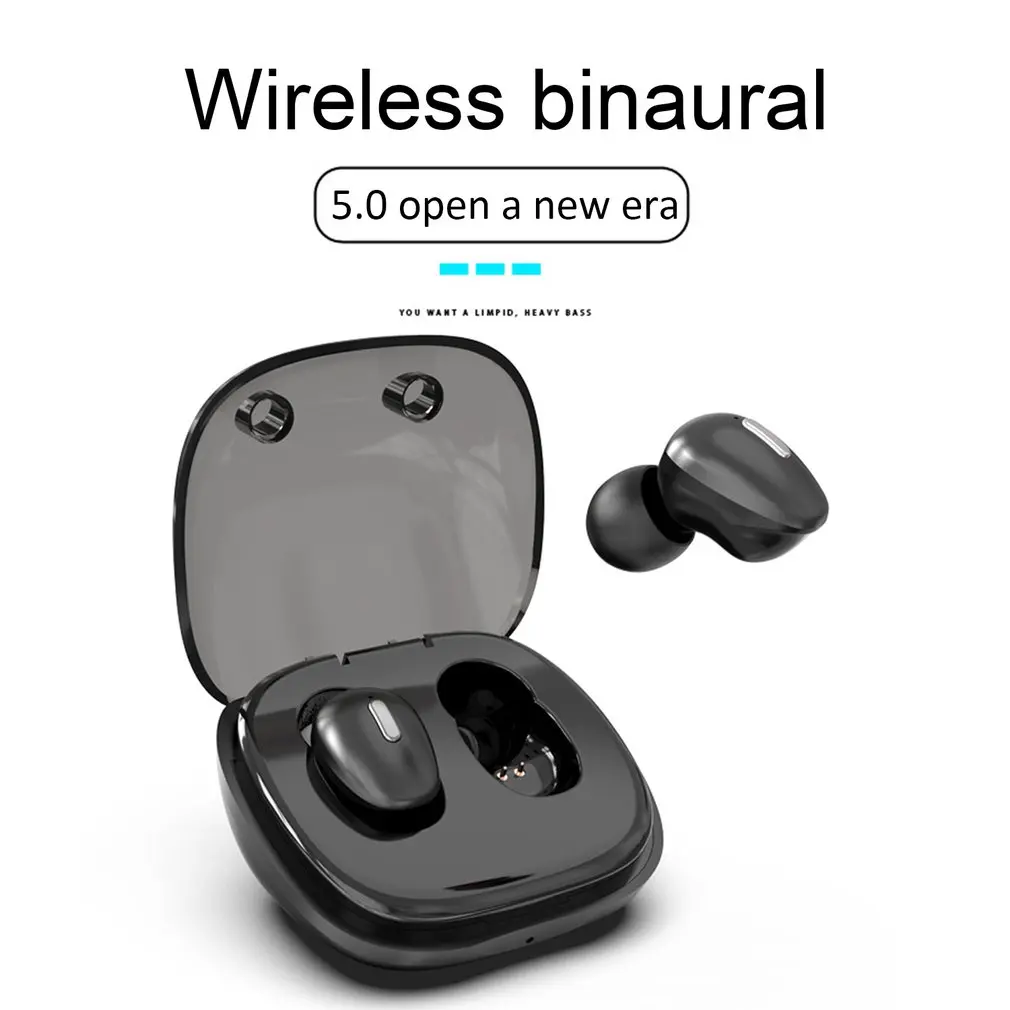 T2 TWS Bluetooth 5,0 Беспроводные наушники с микрофоном для телефона 3D стерео бас гарнитура беспроводные наушники
